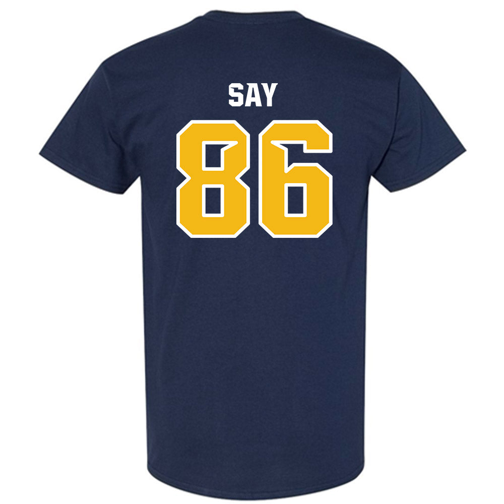 Northern Arizona - NCAA Football : Kody Say - Kiss My Axe V3 Classic Shersey T-Shirt-1