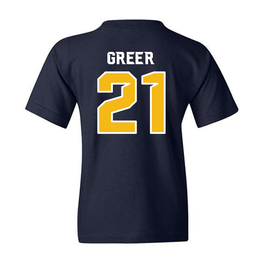 Northern Arizona - NCAA Football : Mikale Greer - Kiss My Axe V3 Classic Shersey Youth T-Shirt-1