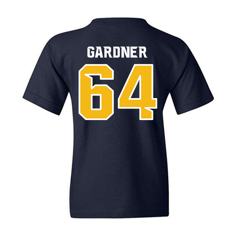 Northern Arizona - NCAA Football : Jace Gardner - Kiss My Axe V3 Classic Shersey Youth T-Shirt-1