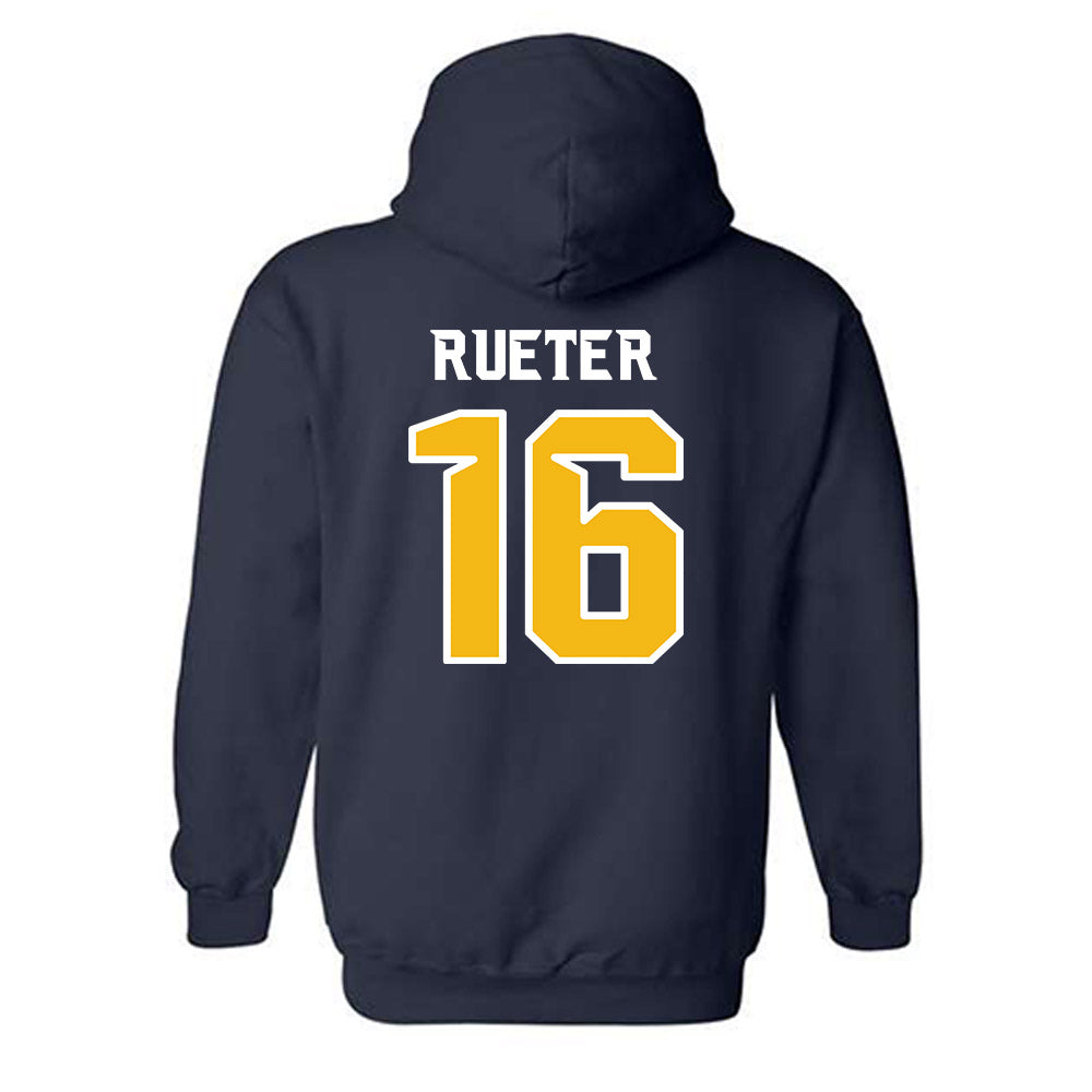 Northern Arizona - NCAA Women's Soccer : Kathryn Rueter - Kiss My Axe V3 Classic Shersey Hooded Sweatshirt-1