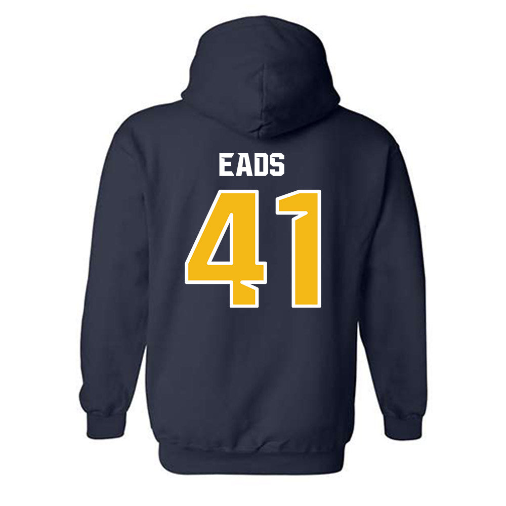 Northern Arizona - NCAA Football : Dylan Eads - Kiss My Axe V3 Classic Shersey Hooded Sweatshirt-1