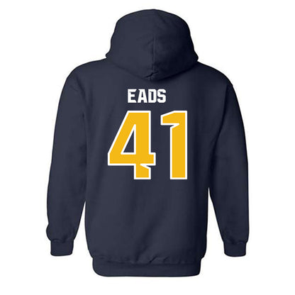 Northern Arizona - NCAA Football : Dylan Eads - Kiss My Axe V3 Classic Shersey Hooded Sweatshirt-1