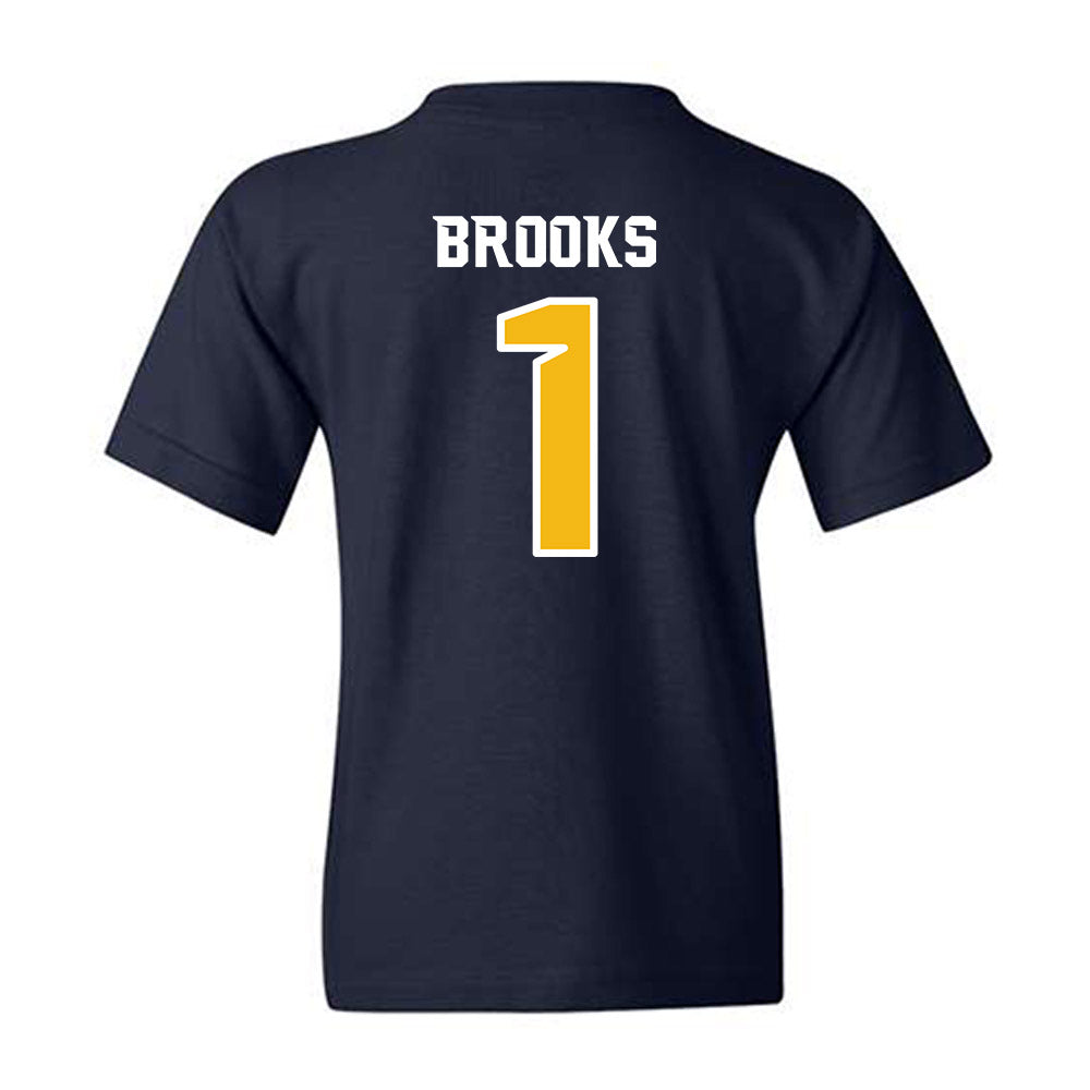 Northern Arizona - NCAA Football : Ta'ir Brooks - Kiss My Axe V3 Classic Shersey Youth T-Shirt-1