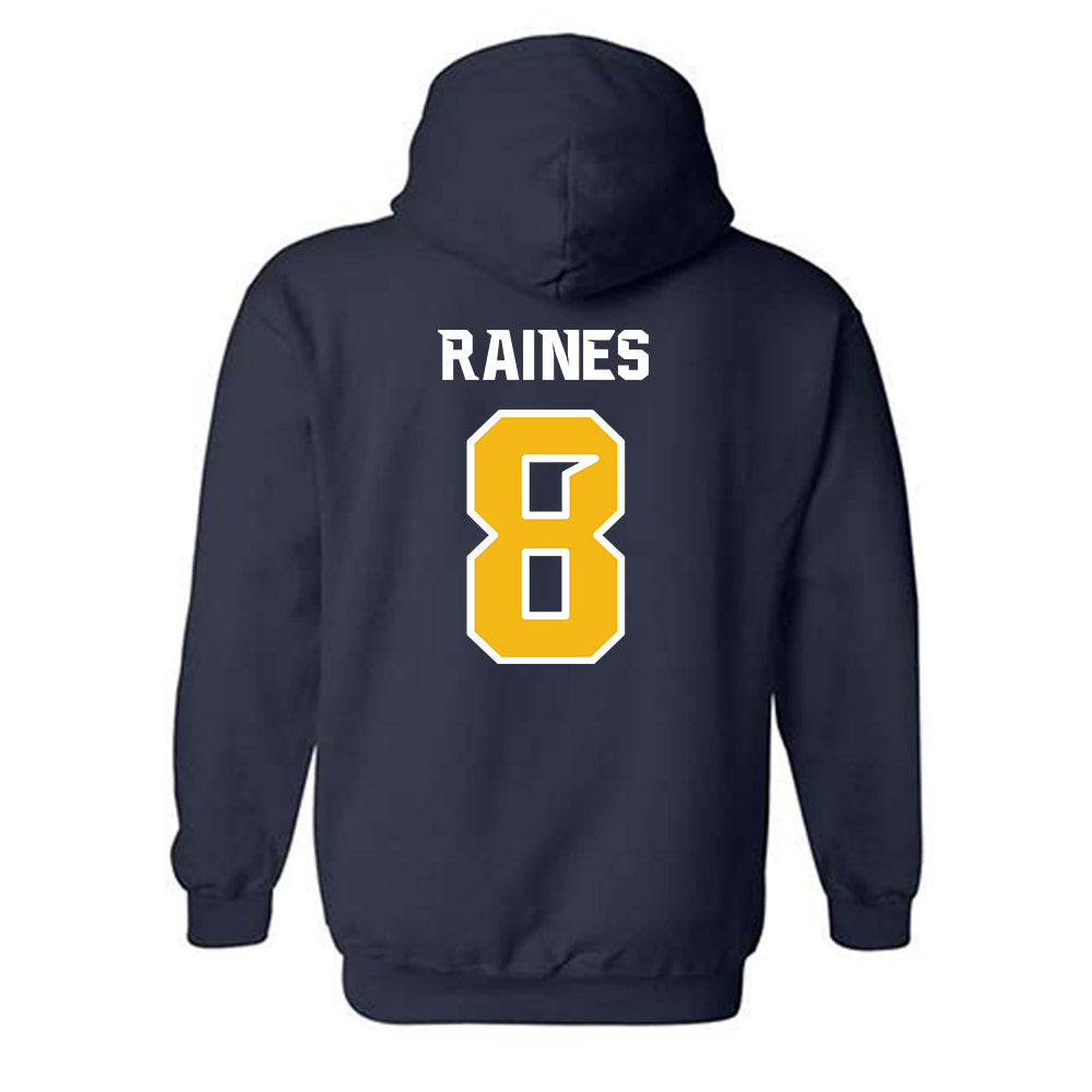 Northern Arizona - NCAA Football : Jayson Raines - Kiss My Axe V3 Classic Shersey Hooded Sweatshirt-1