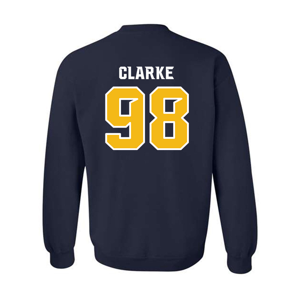 Northern Arizona - NCAA Women's Soccer : Reese Clarke - Kiss My Axe V3 Classic Shersey Crewneck Sweatshirt-1