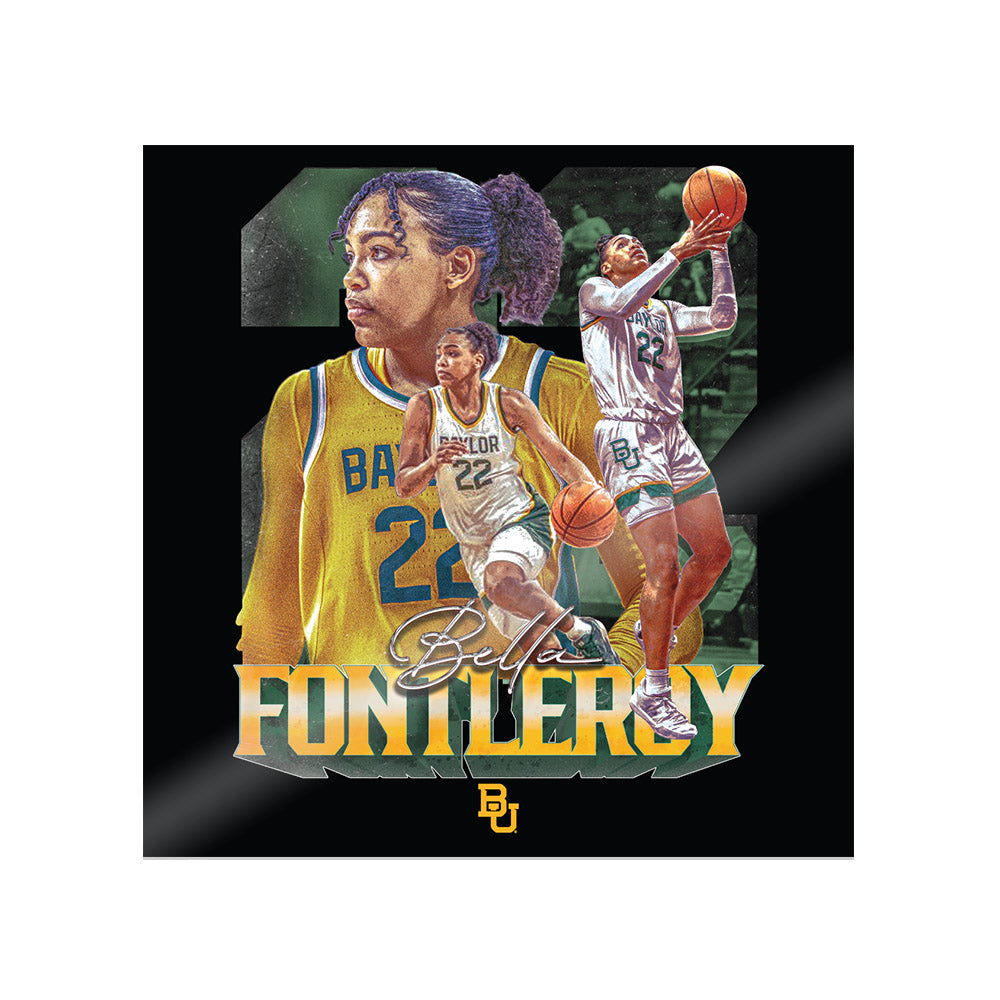 Baylor - NCAA Women's Basketball : Bella Fontleroy - Sticker-0