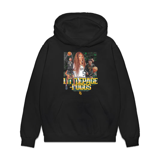 Baylor - NCAA Women's Basketball : Darianna Littlepage-Buggs - Premium Hooded Sweatshirt-0