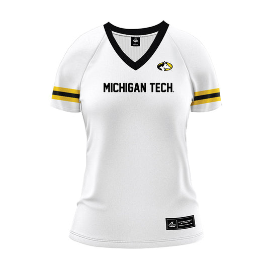 Michigan Tech - NCAA Women's Volleyball : Madelyn Torola - White Volleyball Jersey-0