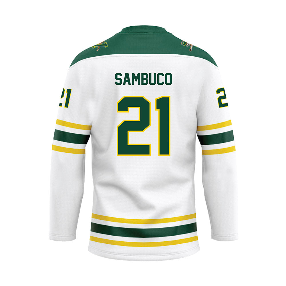 UVM - NCAA Men's Ice Hockey : Daniel Sambuco - Hockey Jersey-1