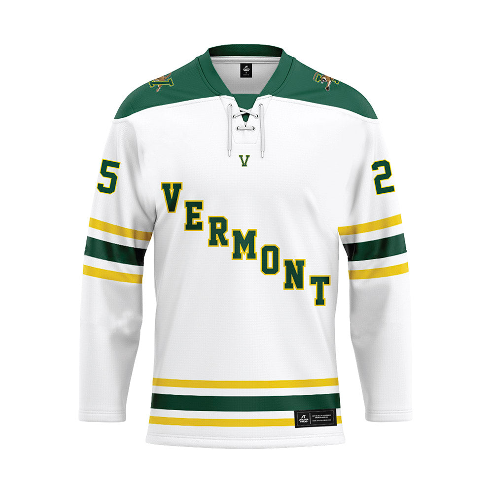 UVM - NCAA Men's Ice Hockey : Jack Malinski - Hockey Jersey-0