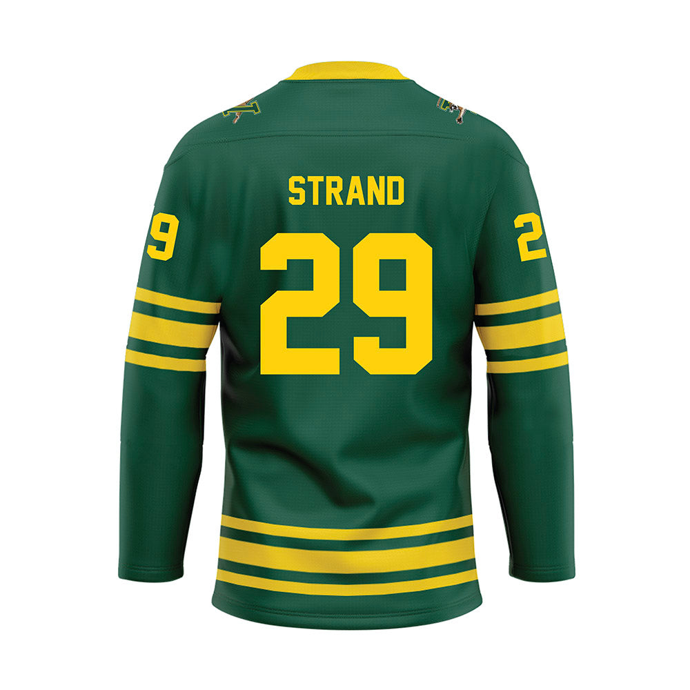UVM - NCAA Men's Ice Hockey : Max Strand - Hockey Jersey-1