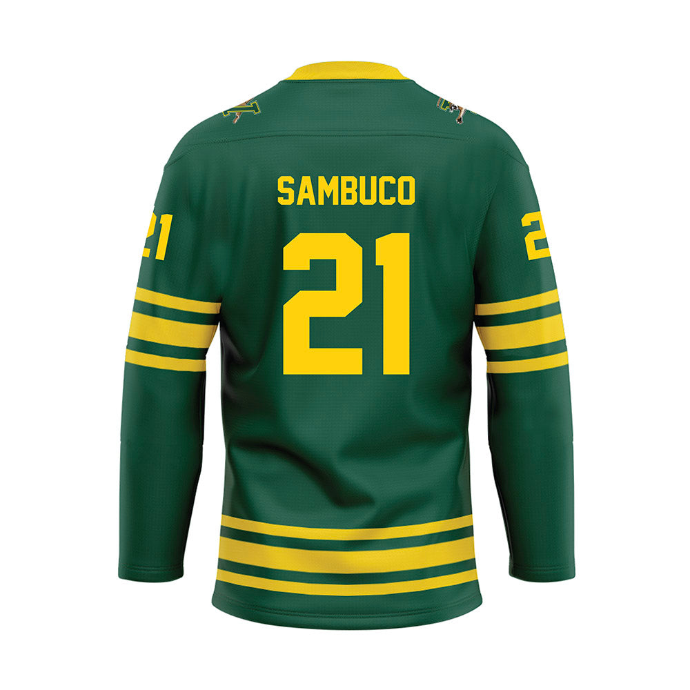 UVM - NCAA Men's Ice Hockey : Daniel Sambuco - Hockey Jersey-1