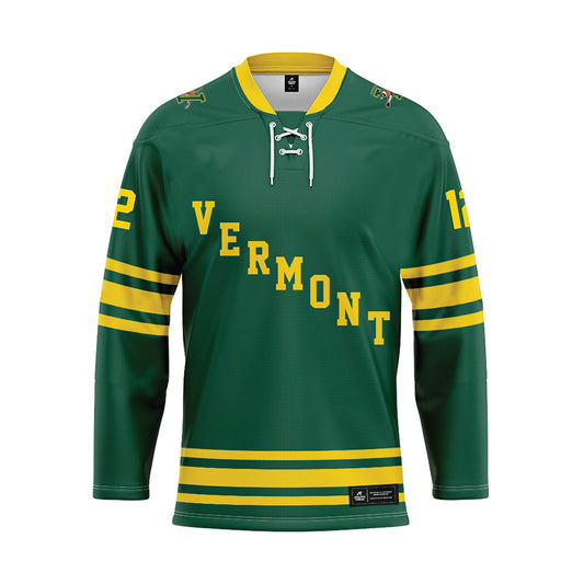 UVM - NCAA Men's Ice Hockey : Blake Steenerson - Hockey Jersey-0