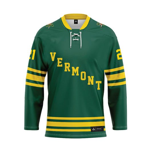 UVM - NCAA Men's Ice Hockey : Daniel Sambuco - Hockey Jersey-0