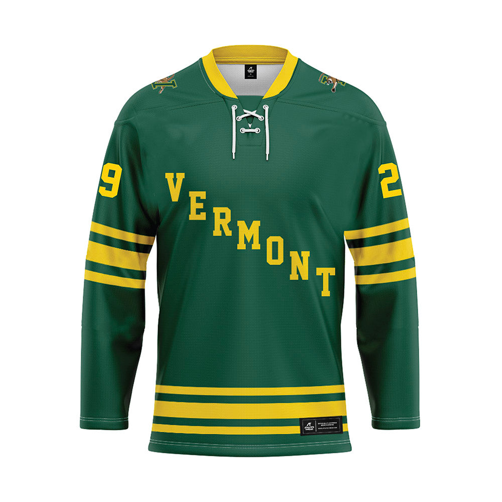 UVM - NCAA Men's Ice Hockey : Max Strand - Hockey Jersey-0