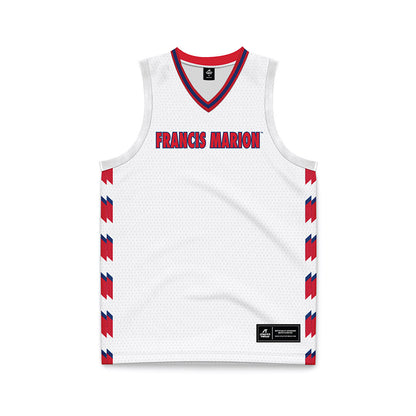 Francis Marion - NCAA Women's Basketball : Kiara Croskey - White Basketball Jersey-0