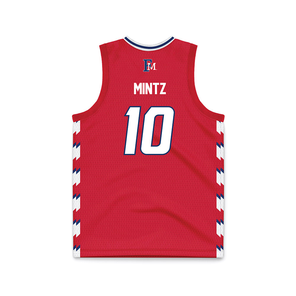 Francis Marion - NCAA Women's Basketball : Jordan Mintz - Red Basketball Jersey-1
