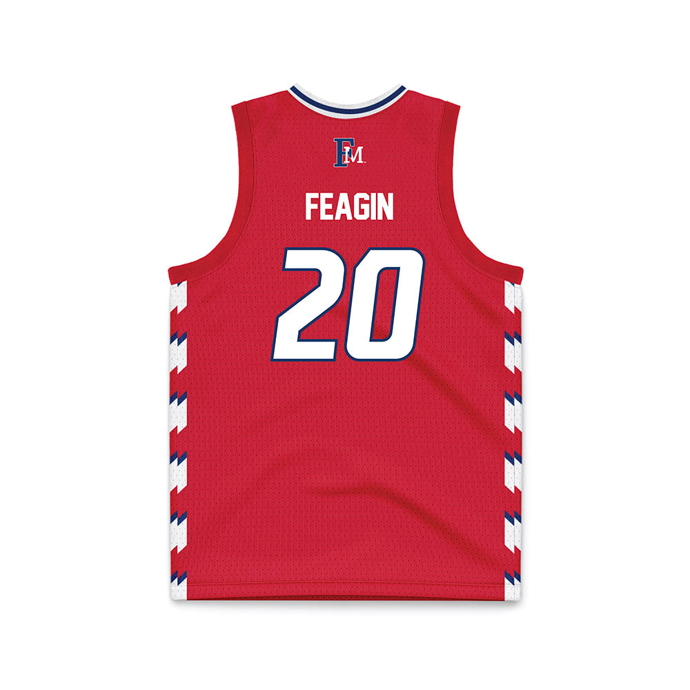 Francis Marion - NCAA Women's Basketball : Mackenzie Feagin - Red Basketball Jersey-1