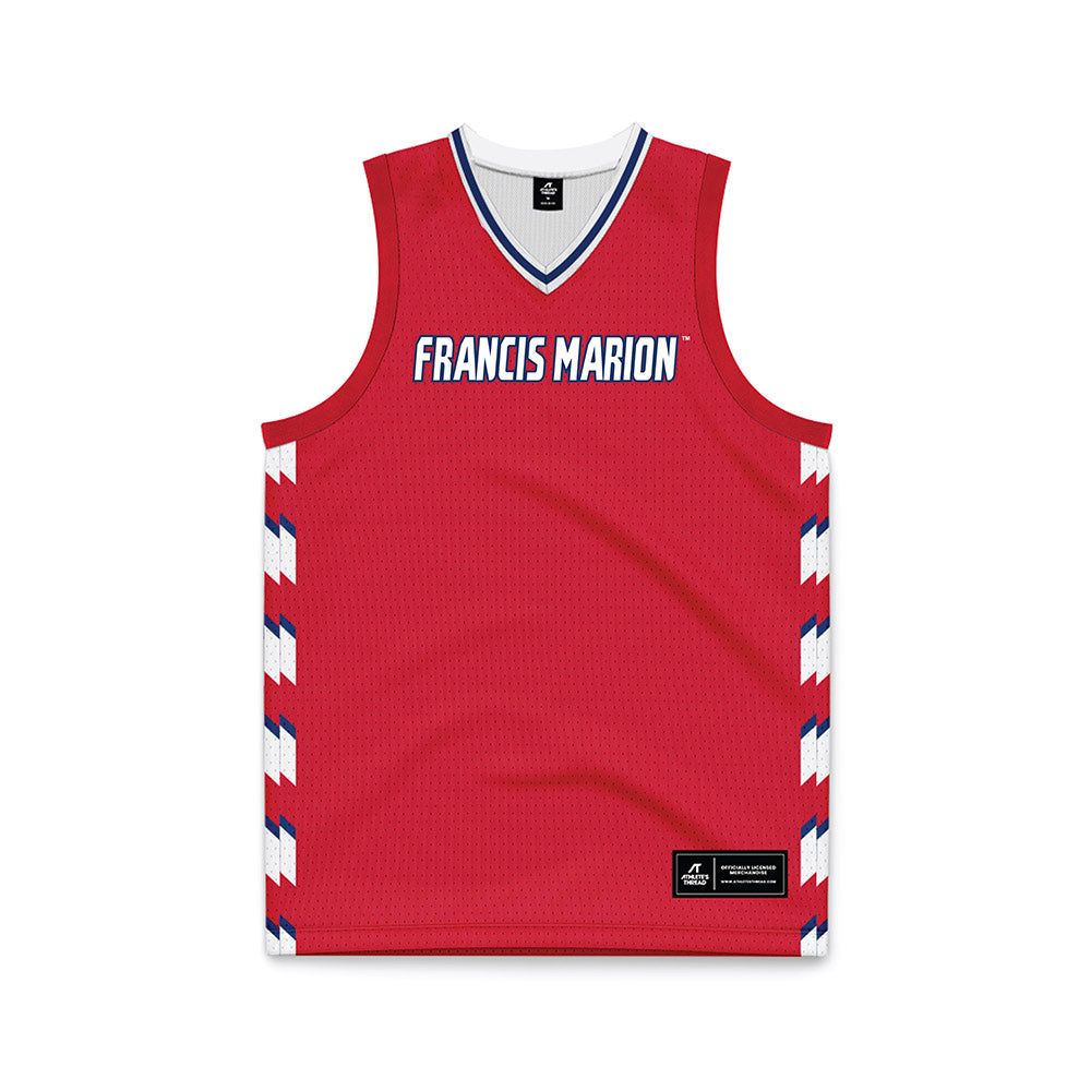 Francis Marion - NCAA Women's Basketball : Kiara Croskey - Red Basketball Jersey-0