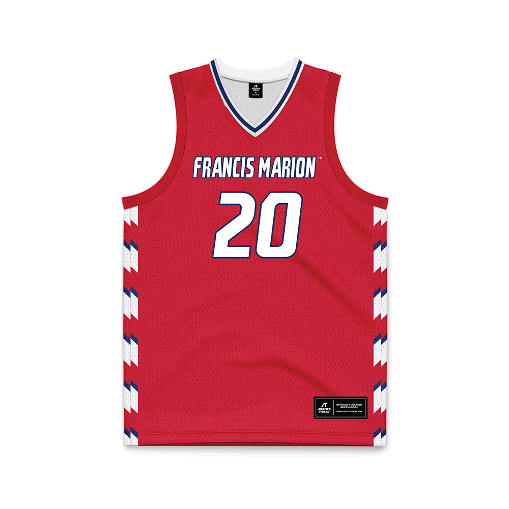 Francis Marion - NCAA Women's Basketball : Mackenzie Feagin - Red Basketball Jersey-0