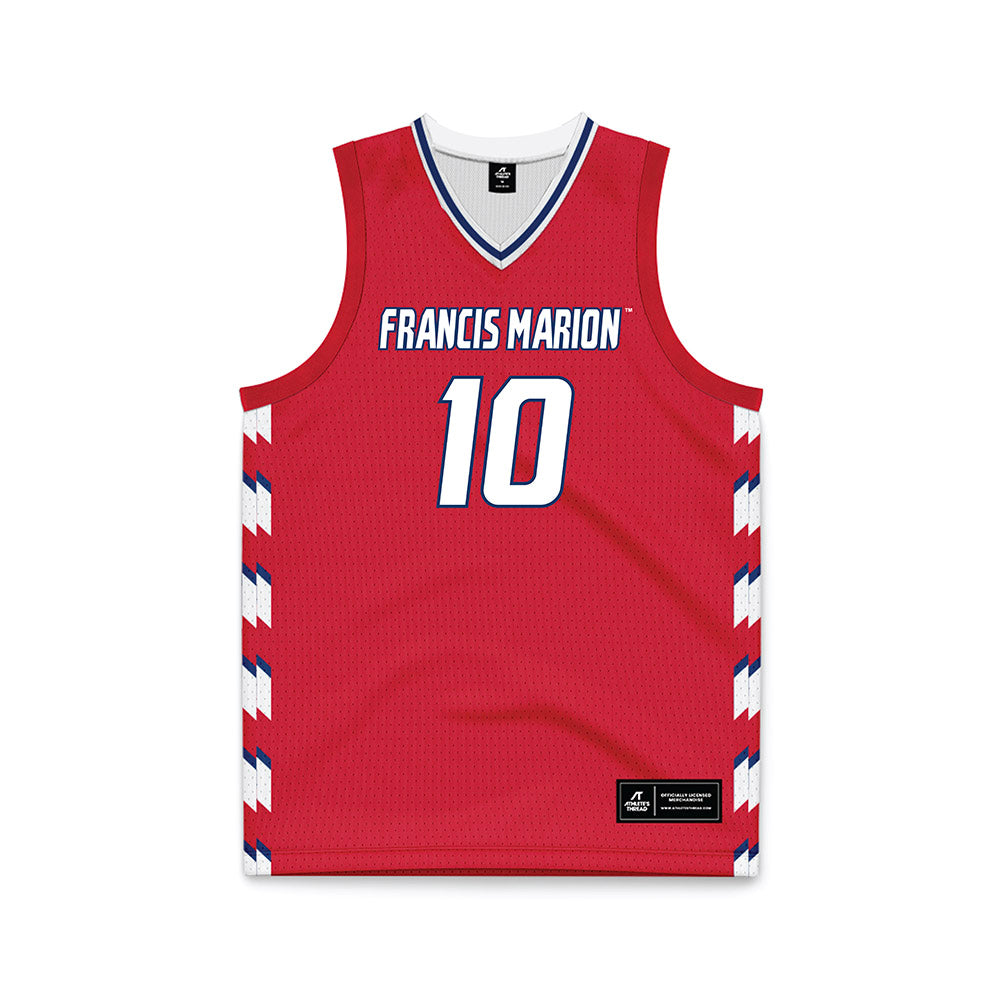 Francis Marion - NCAA Women's Basketball : Jordan Mintz - Red Basketball Jersey-0