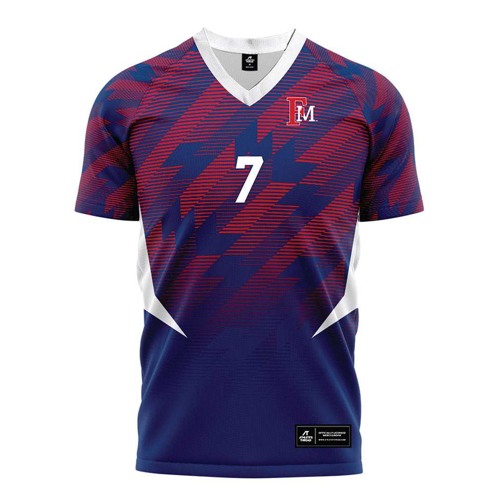 Francis Marion - NCAA Women's Soccer : Chloe Pfaff - Blue Soccer Jersey-0