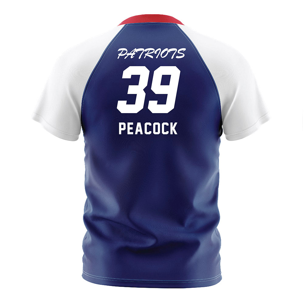 Francis Marion - NCAA Men's Soccer : Aedan Peacock - Blue Soccer Jersey-1