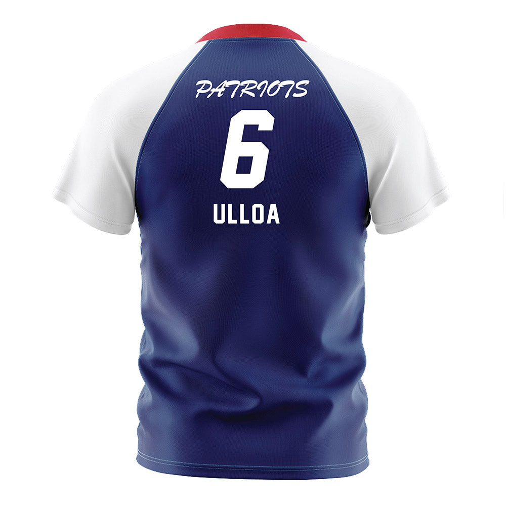 Francis Marion - NCAA Men's Soccer : Juan Ulloa - Blue Soccer Jersey-1