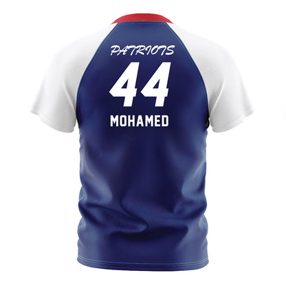 Francis Marion - NCAA Men's Soccer : Zaid Mohamed - Blue Soccer Jersey-1