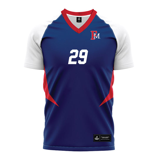 Francis Marion - NCAA Men's Soccer : Sebastian Trujillo - Blue Soccer Jersey-0