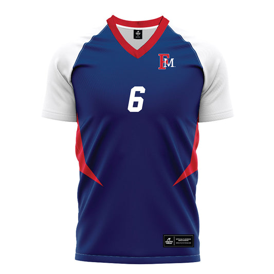 Francis Marion - NCAA Men's Soccer : Juan Ulloa - Blue Soccer Jersey-0