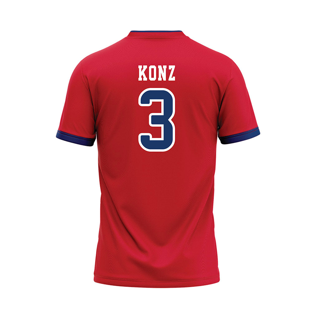 Francis Marion - NCAA Softball : Emily Konz - Red Baseball Jersey-1