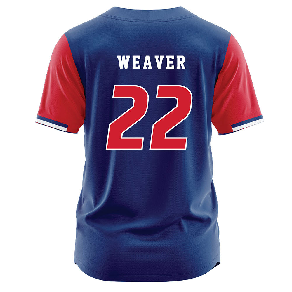 Francis Marion - NCAA Softball : Sydney Weaver - Blue Jersey-1