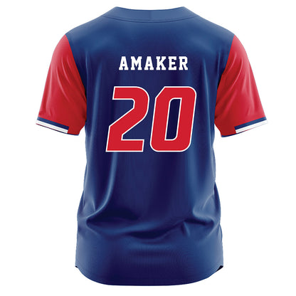 Francis Marion - NCAA Softball : Lainey Amaker - Blue Jersey-1