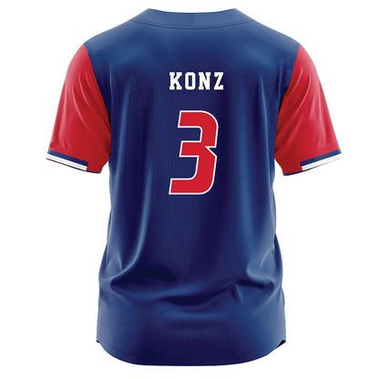 Francis Marion - NCAA Softball : Emily Konz - Blue Jersey-1