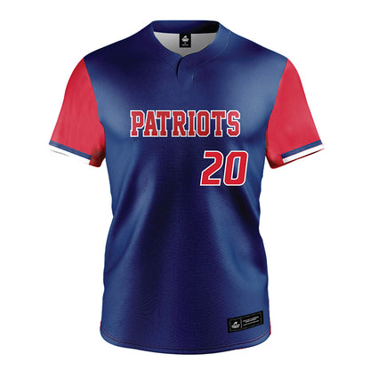 Francis Marion - NCAA Softball : Lainey Amaker - Blue Jersey-0