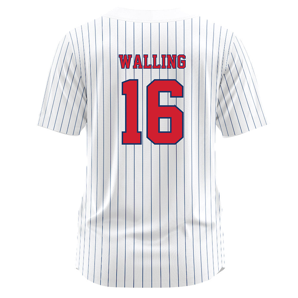 Francis Marion - NCAA Softball : Jenna Walling - White Jersey-1