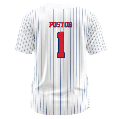 Francis Marion - NCAA Softball : Alyssa Poston - White Jersey-1