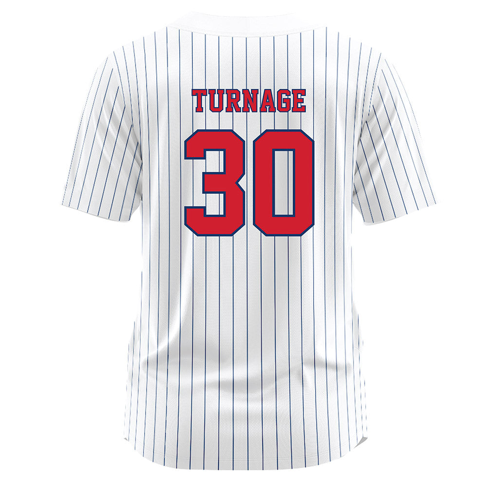 Francis Marion - NCAA Softball : Samantha Turnage - White Jersey-1