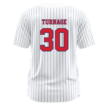 Francis Marion - NCAA Softball : Samantha Turnage - White Jersey-1