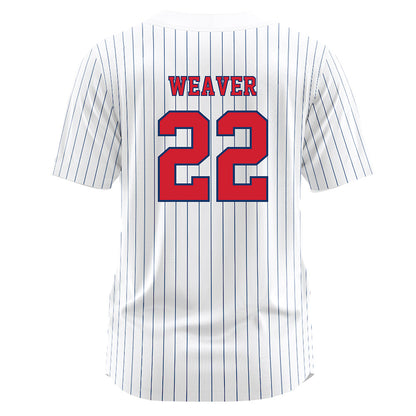 Francis Marion - NCAA Softball : Sydney Weaver - White Jersey-1