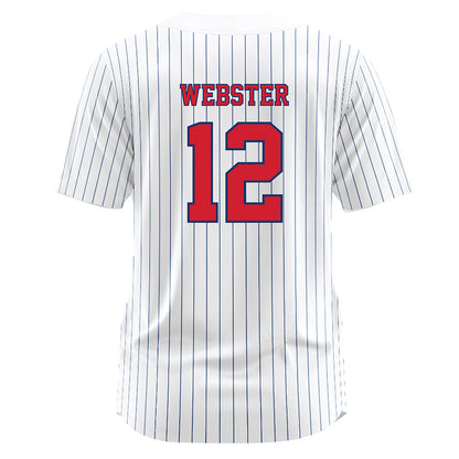 Francis Marion - NCAA Softball : Rylie Webster - White Jersey-1