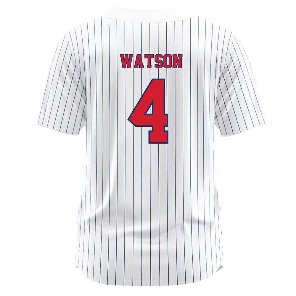 Francis Marion - NCAA Softball : Reese Watson - White Jersey-1