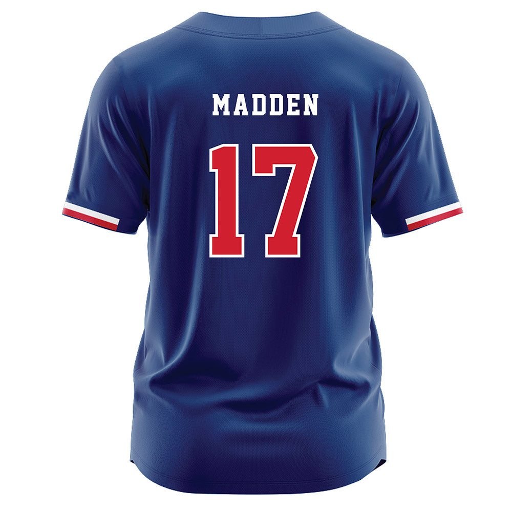 Francis Marion - NCAA Baseball : Jackson Madden - Blue Jersey-1