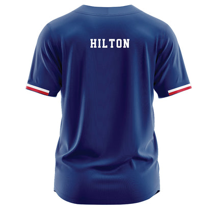 Francis Marion - NCAA Baseball : Trevor Hilton - Blue Jersey-1