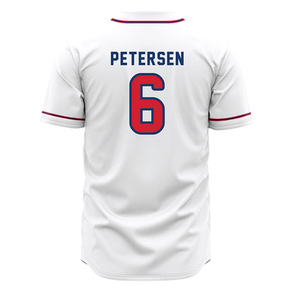 Francis Marion - NCAA Baseball : Rayth Petersen - White Jersey-1