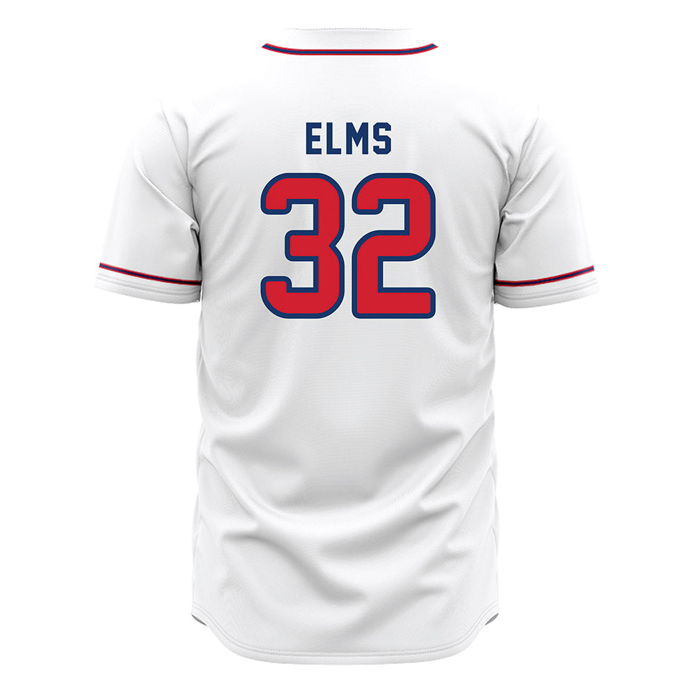 Francis Marion - NCAA Baseball : Braxton Elms - White Jersey-1