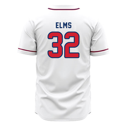 Francis Marion - NCAA Baseball : Braxton Elms - White Jersey-1