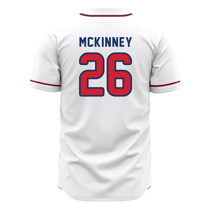 Francis Marion - NCAA Baseball : Joe McKinney - White Jersey-1