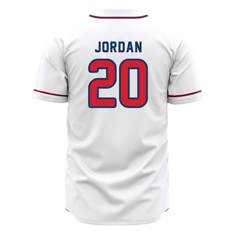 Francis Marion - NCAA Baseball : Robbie Jordan - White Jersey-1